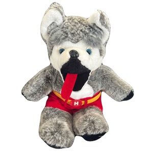 Harvey The Hound Calgary Flames NHL Plush Mascot Figure 23”